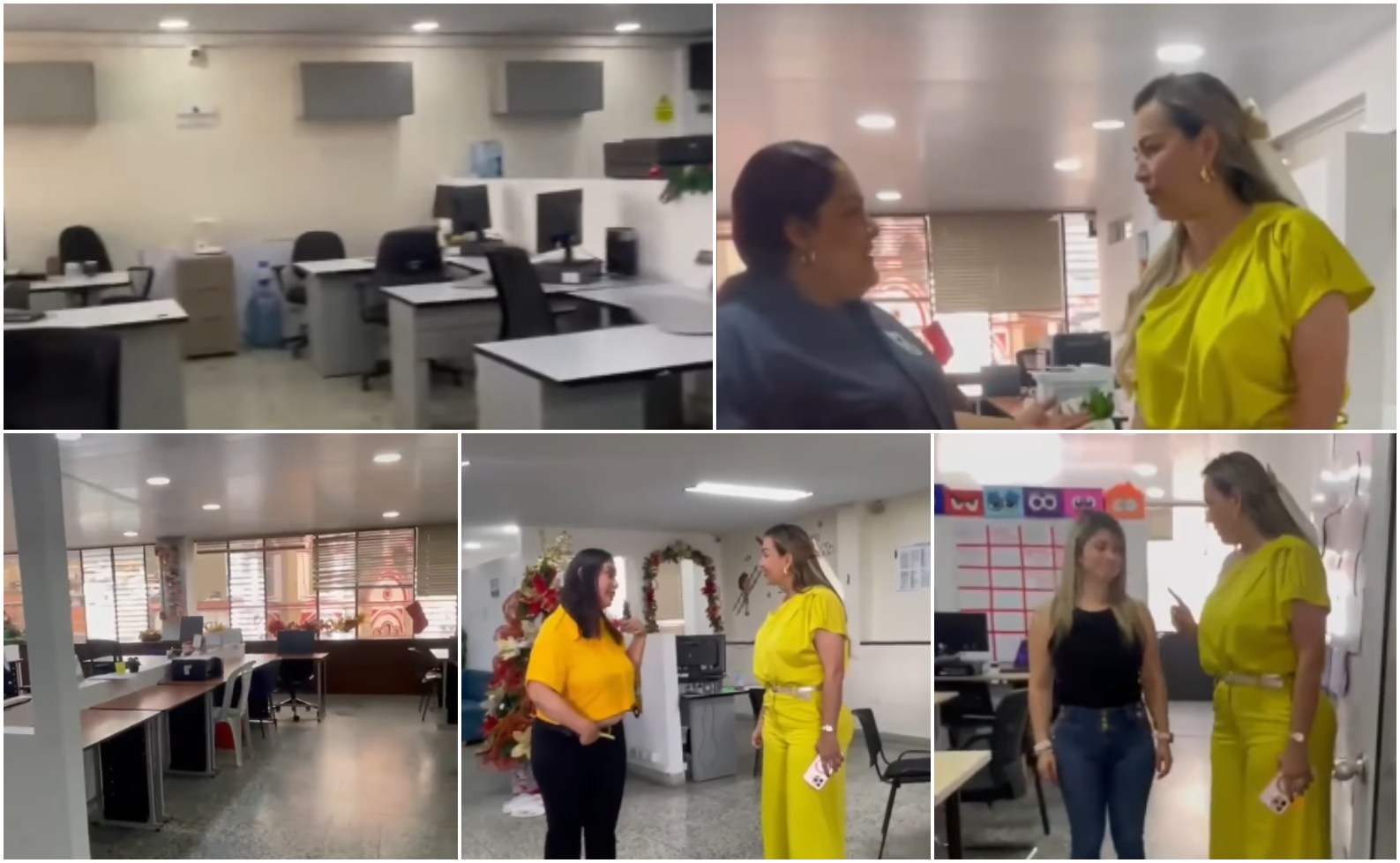 ¿Y la gente, todos de vacaciones?: Alcaldesa de Ibagué encontró oficinas vacías en visita sorpresa 1