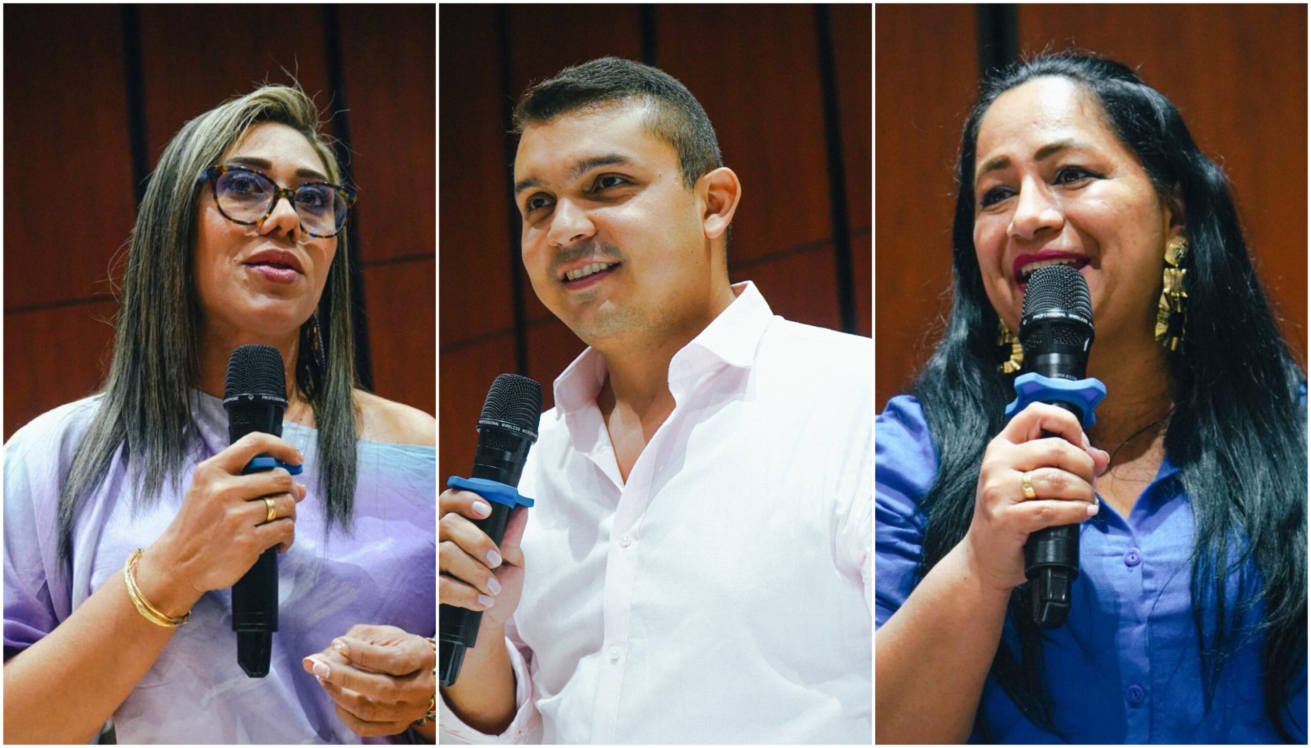 Gobernadora presentó a los nuevos secretarios de tres carteras del Gobierno del Tolima 1