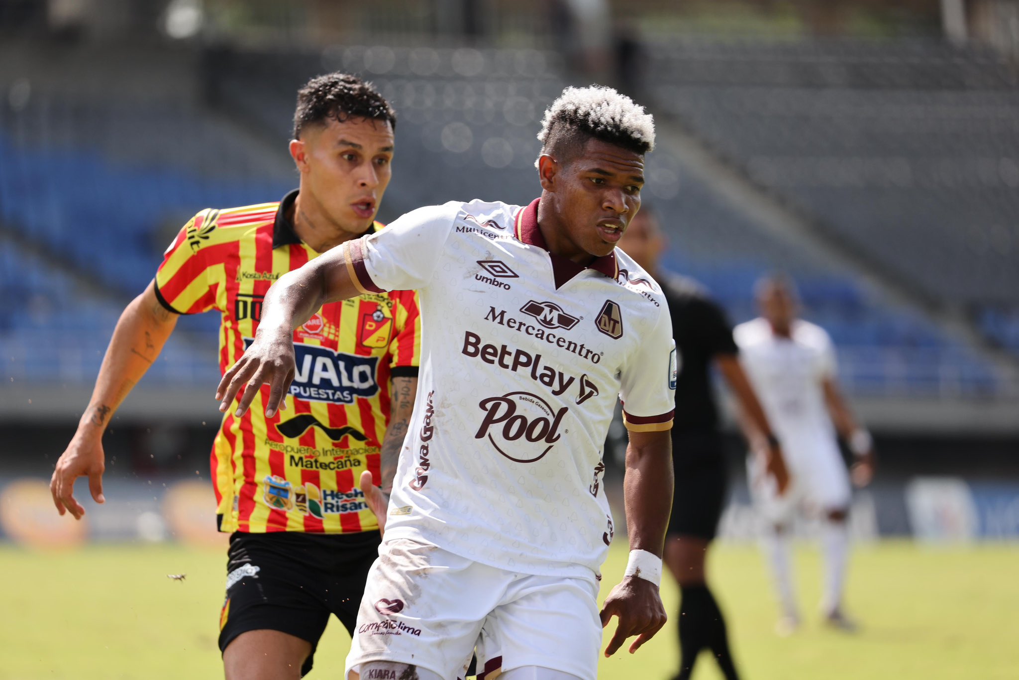 En empate 0-0, terminó el partido entre Deportes Tolima y Deportivo Pereira 1