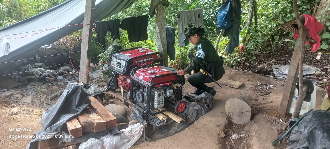 Duro golpe contra la minería ilegal en Ataco: 8 capturados 4