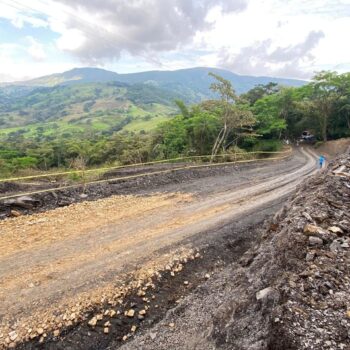 Nuevo deslizamiento afecta la vía en el sector de Guasimos en Dolores 4