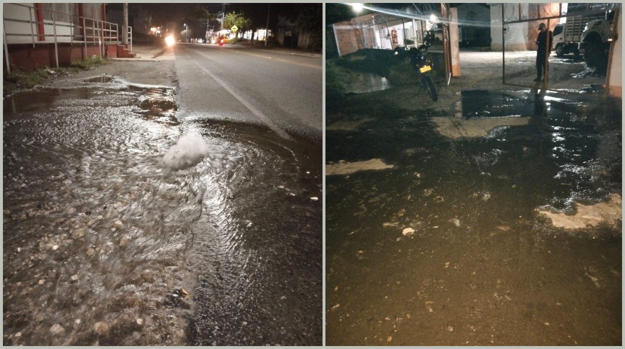 Lérida atiende las emergencias viales y de alcantarillado, pero sin afectaciones graves por lluvias 1