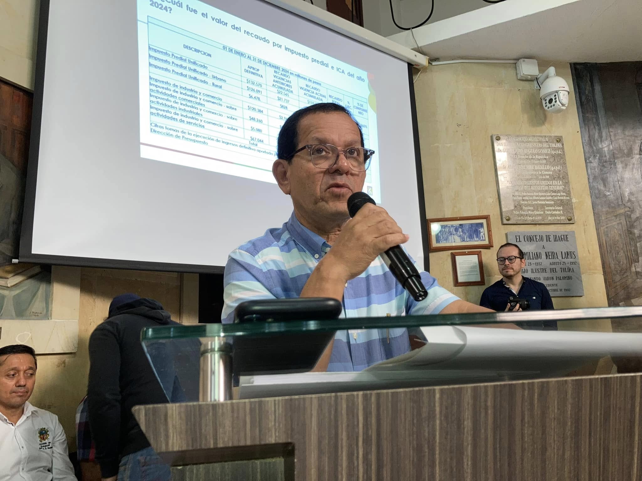 Secretario de Hacienda explicó el manejo del empréstito de $150.000 millones en el Concejo de Ibagué 1