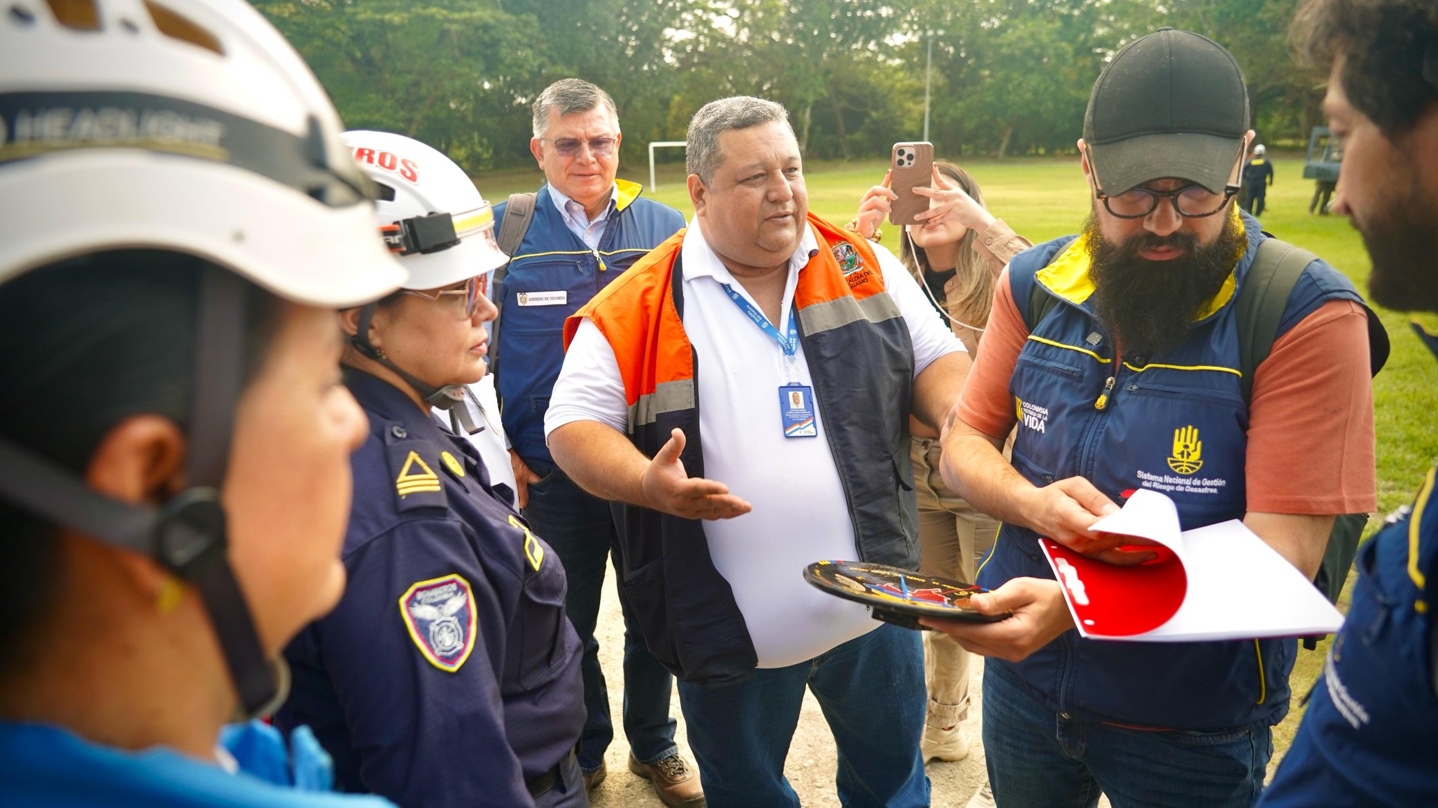 Unidad Nacional del Riesgo puso en servicio puente militar en San Luis 4