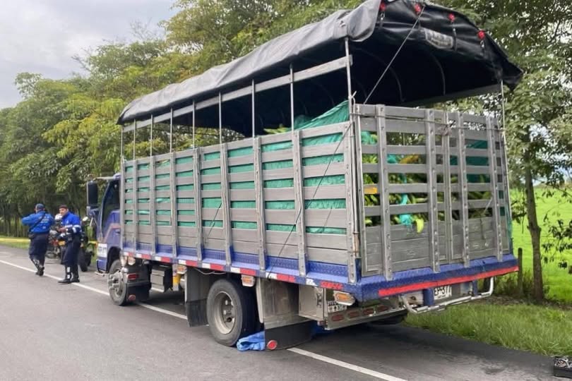 Conductor murió tras ser aplastado por su propio camión en la Variante de Ibagué 1