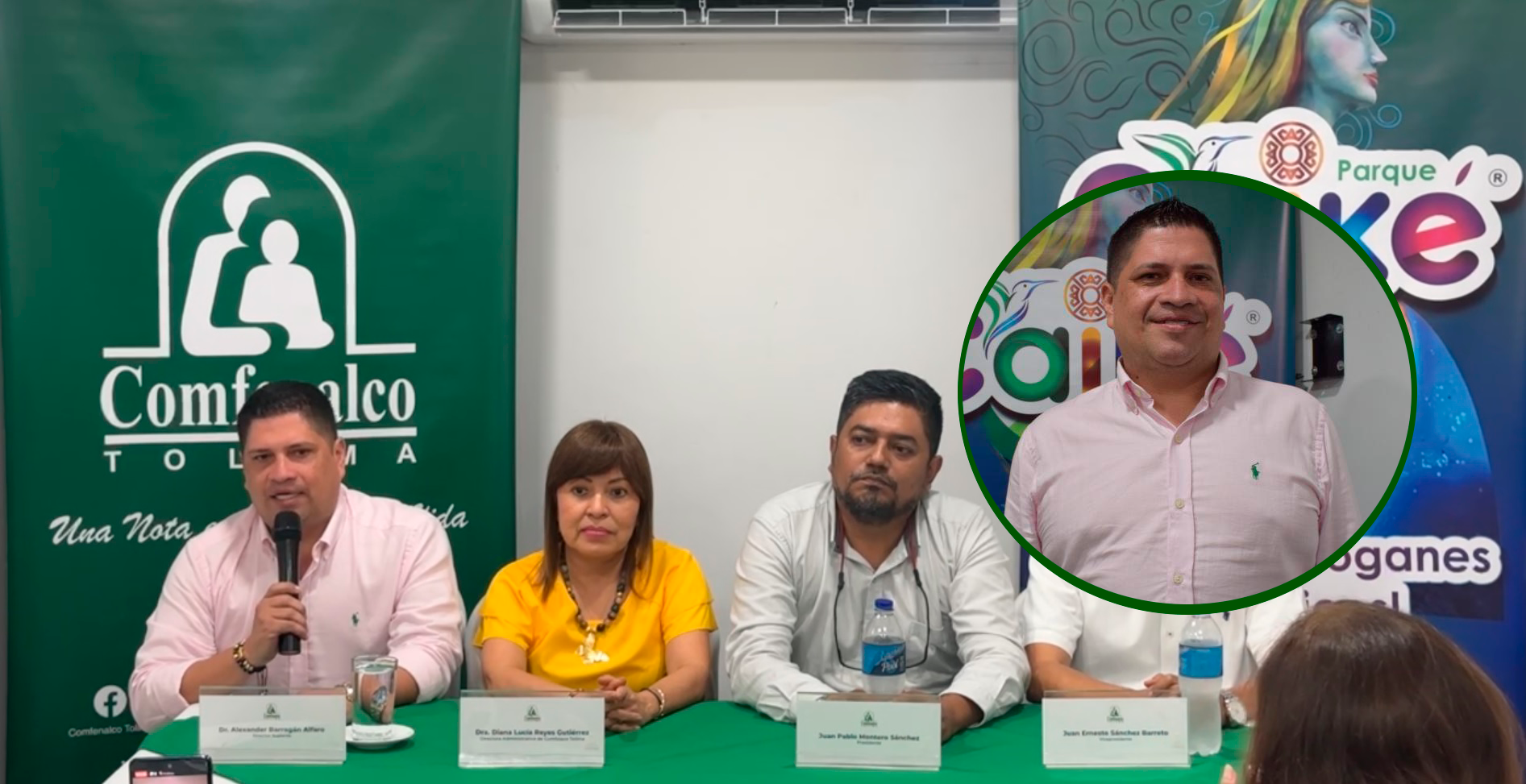 Alexander Barragán asume la dirección de Comfenalco Tolima con el compromiso de continuar el legado de Diana Lucía Reyes 1
