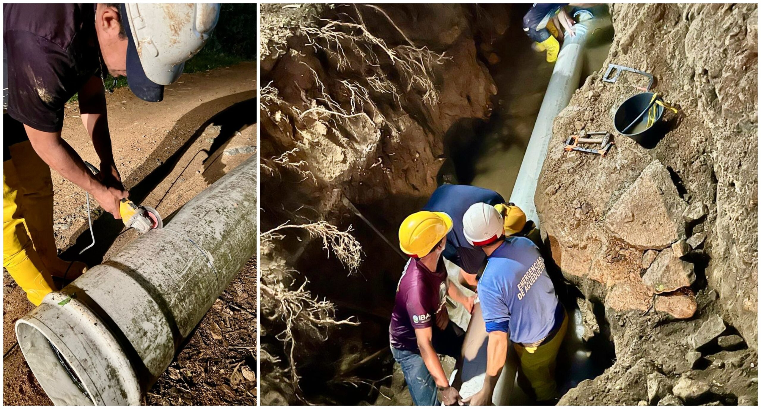 IBAL solucionó el daño que afectaba suministro de agua a 50 barrios de la comuna Siete 1