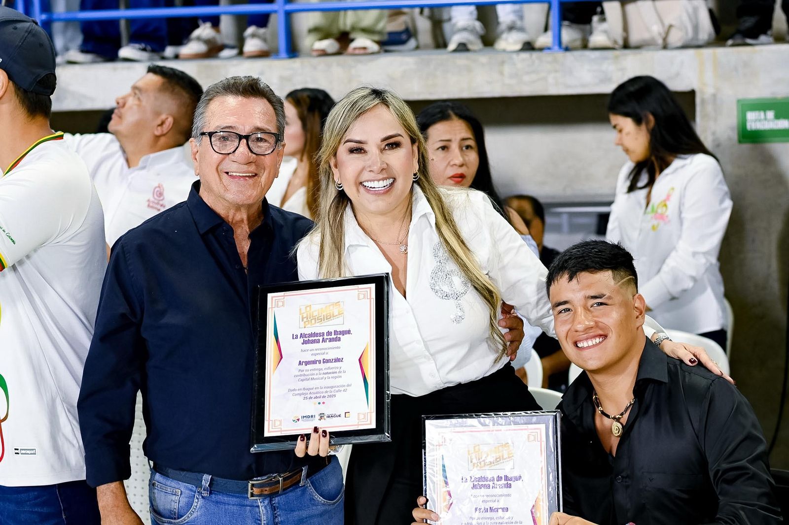 Alcaldesa Johana Aranda entregó las renovadas Piscinas Olímpicas de la 42 7