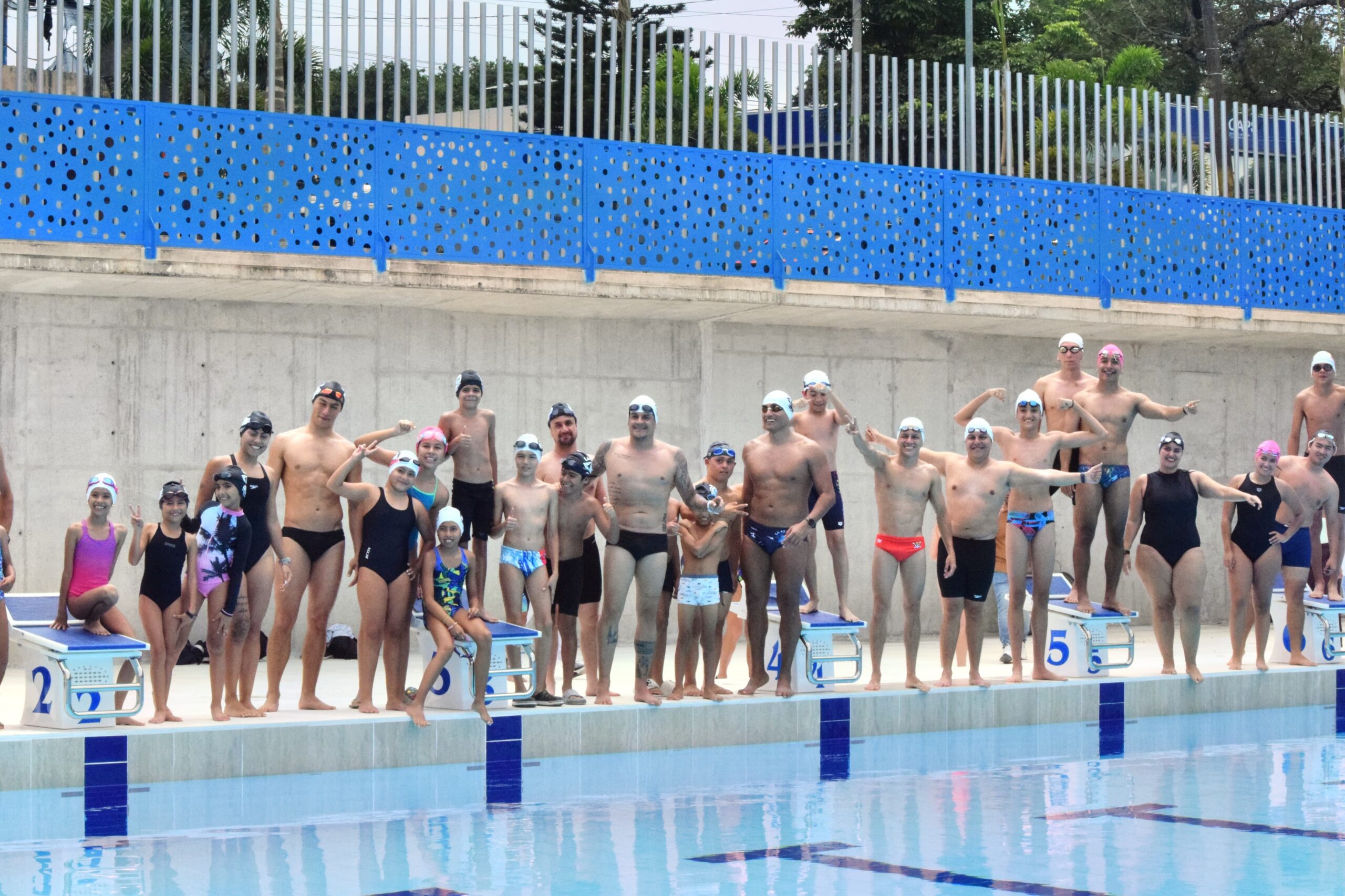 Clubes deportivos de natación desfilarán este viernes en la inauguración de Piscinas Olímpicas de la 42 1