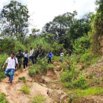 En Rioblanco, Gobernadora del Tolima ratificó compromisos en los temas de seguridad y vías 7