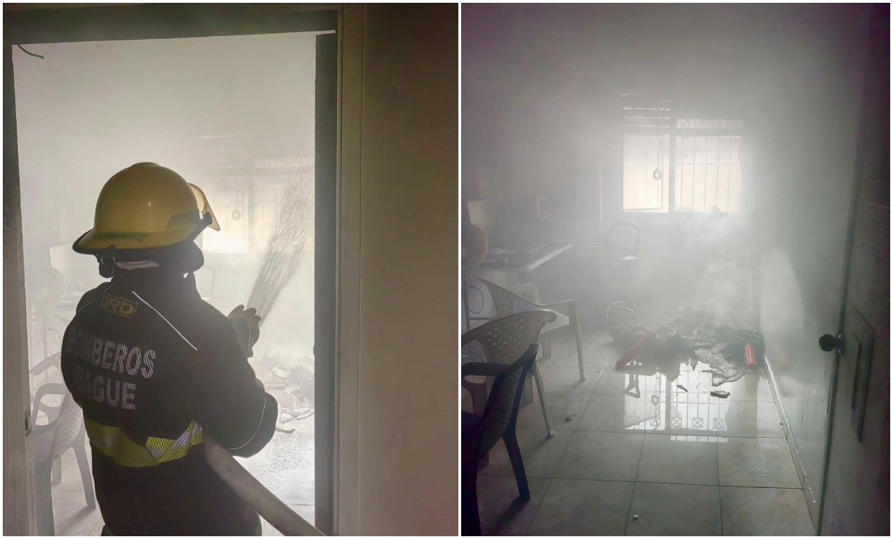 Alcaldía atiende incendio estructural en el Centro, presuntamente causado por veladoras 1