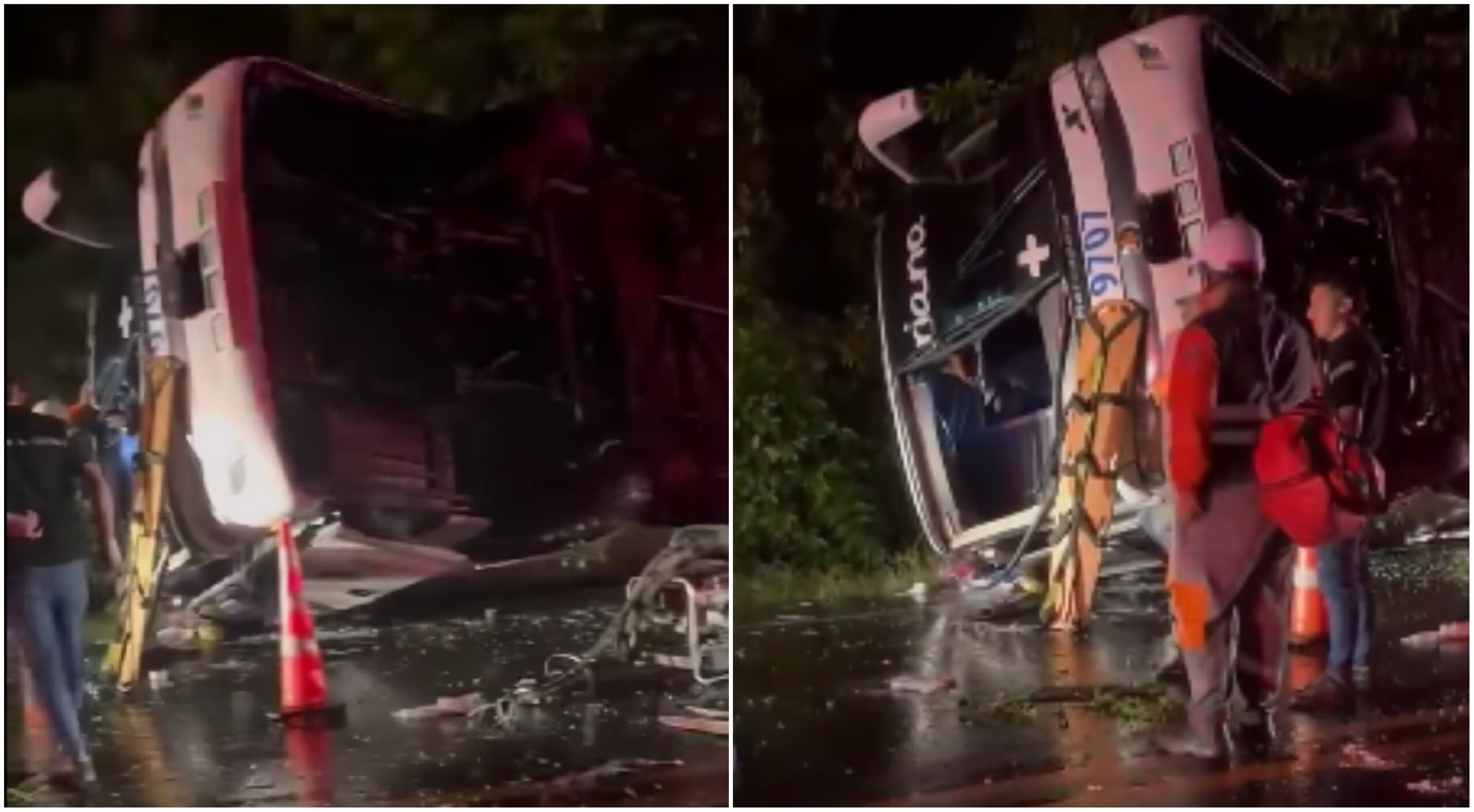 Accidente de bus en la vía Mariquita – Armero deja tres personas ...