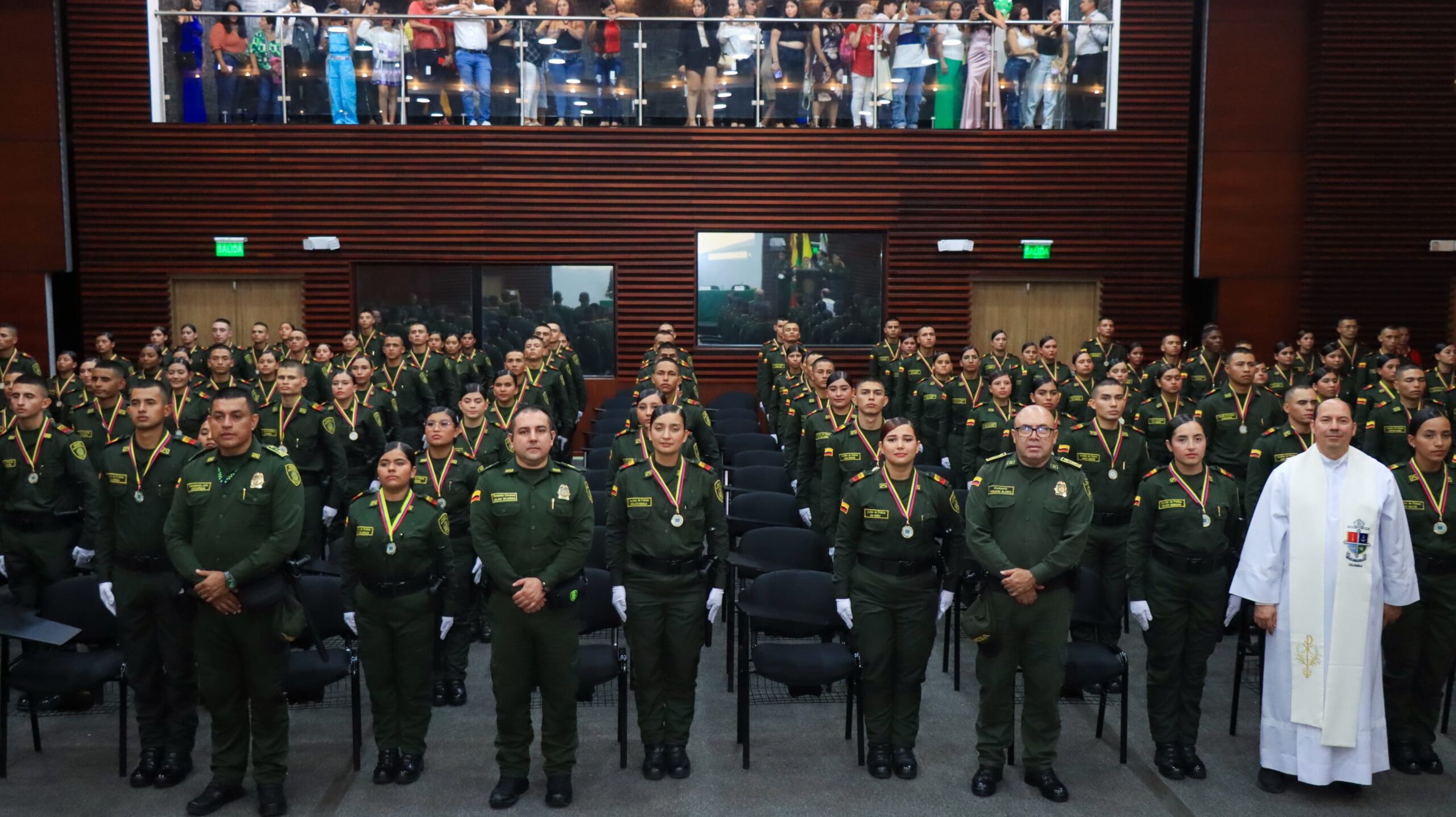 Metropolitana de Ibague cuenta con 112 nuevos auxiliares de Policía 1