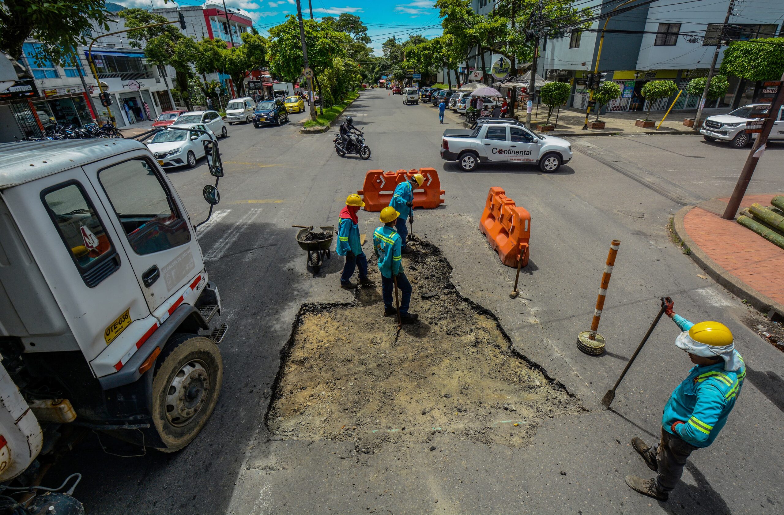 Estos son los cierres este jueves en Ibagué por rehabilitación de malla vial 1