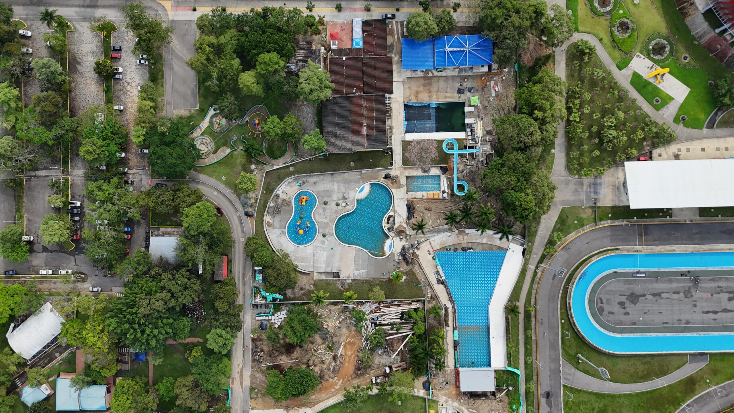 Complejo Acuático Recreativo del Parque Deportivo avanza a buen ritmo: Alcaldía 1
