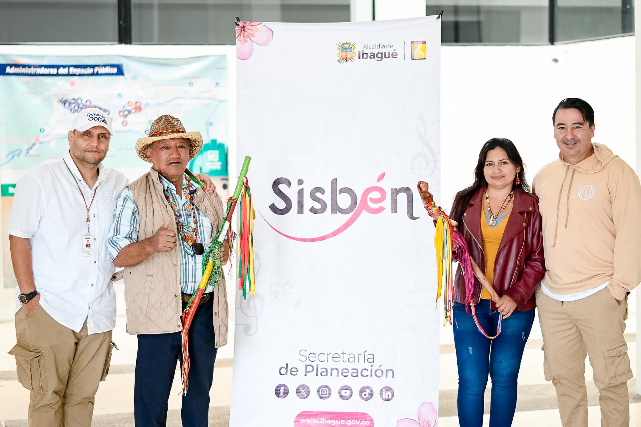 Sisbén realiza en Ibagué jornada de atención especial para comunidades indígenas 1