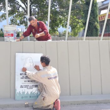 Vandalizan la recién entregada Plazoleta de Banderas del estadio Murillo Toro 3