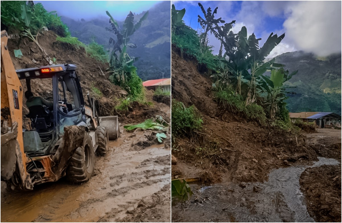 Villahermosa pide apoyo urgente para rehabilitar la ruta de evacuación del volcán Nevado del Ruiz 1