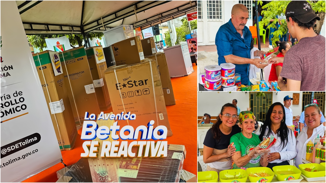 Con capital semilla, Gobernación impulsa reactivación económica de emprendedores de avenida Betania en El Espinal 3