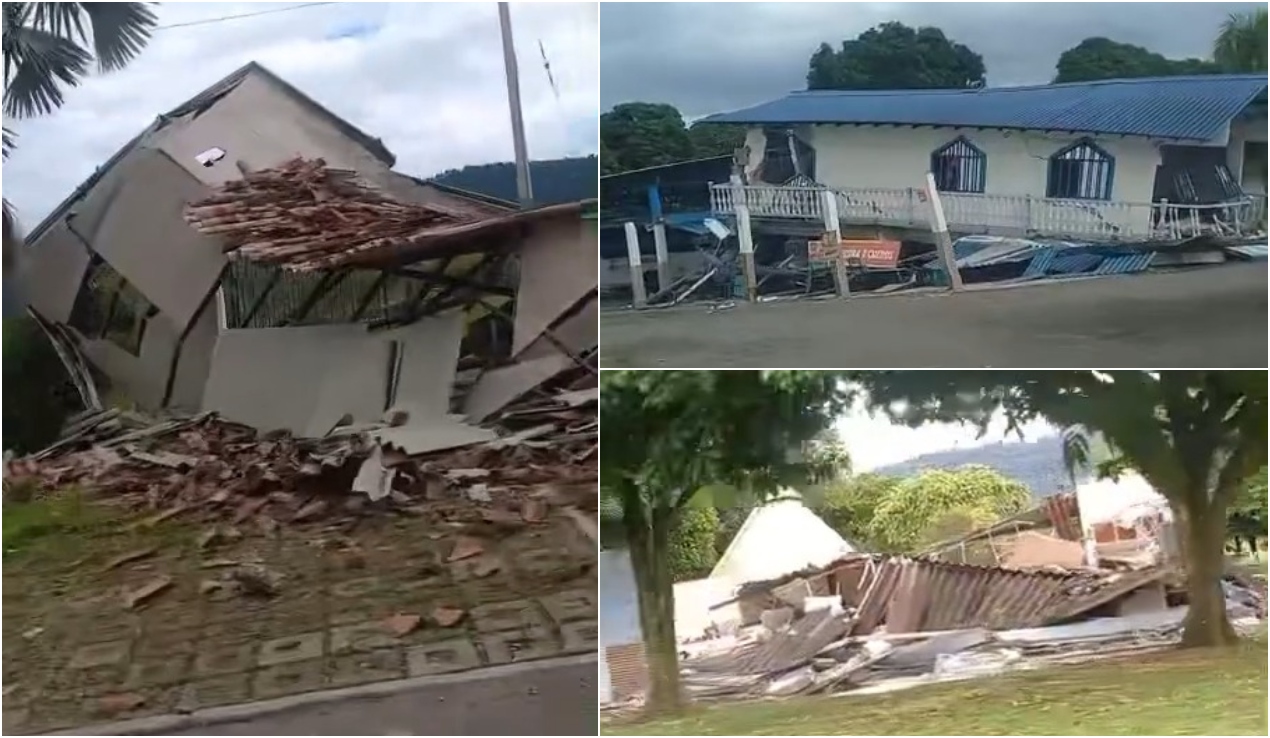 Sismo dejó afectaciones en varios municipios de Colombia, reportó Unidad Nacional del Riesgo 3
