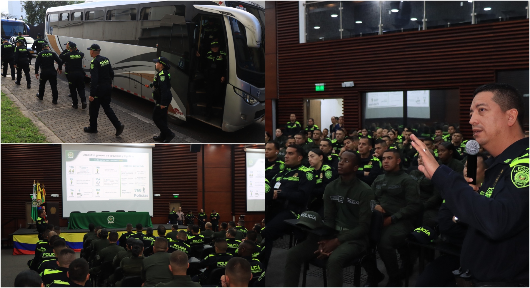 Arriban los primeros uniformados para blindar la seguridad durante San Juan y San Pedro en Ibagué 3