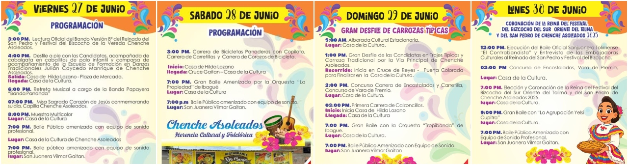 Purificación continúa de fiestas: este fin de semana reinado nacional del bizcocho 12