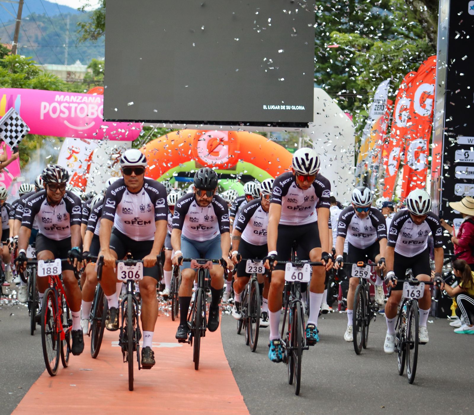 Ciclismo: Así fue la novena versión del Gran Fondo Ciudad Musical en Ibagué 1