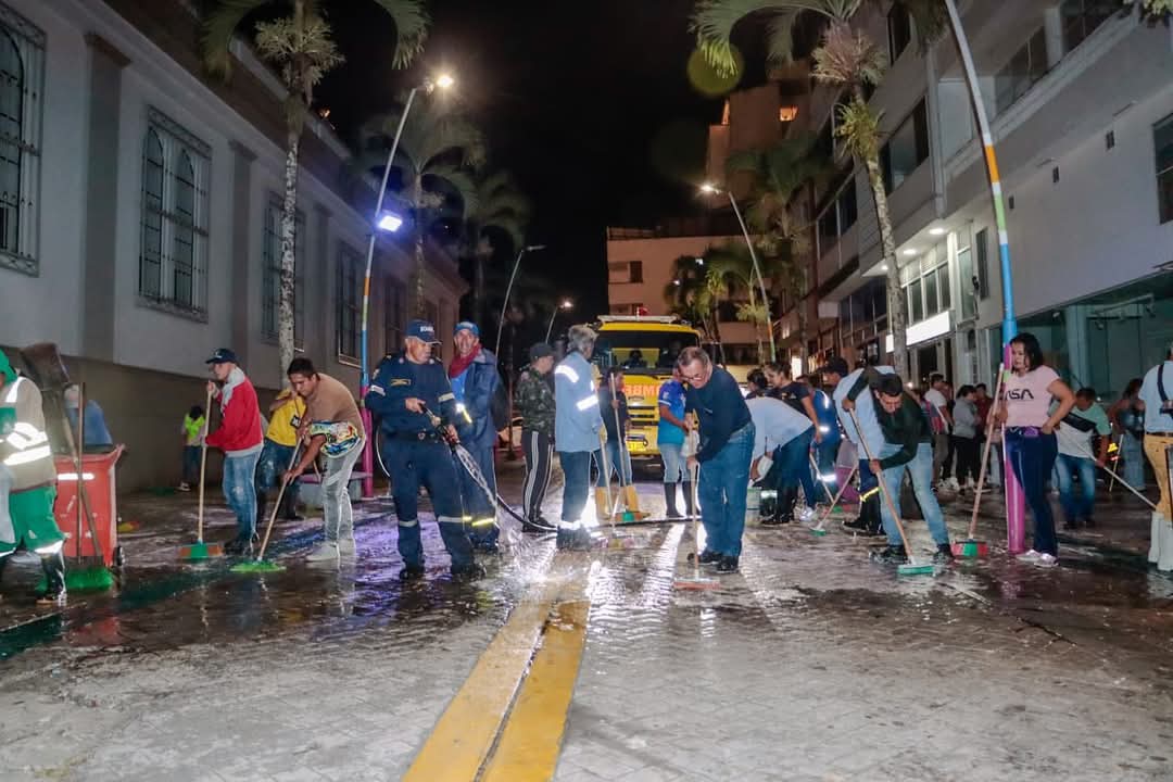 "Ibagué de mis Amores" renueva la carrera Tercera con jornada nocturna de mantenimiento urbano 1