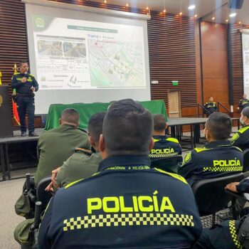 Llegan 400 nuevos uniformados para custodiar el Festival Folclórico Colombiano 2