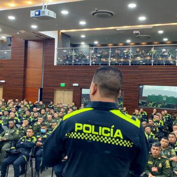 Llegan 400 nuevos uniformados para custodiar el Festival Folclórico Colombiano 3