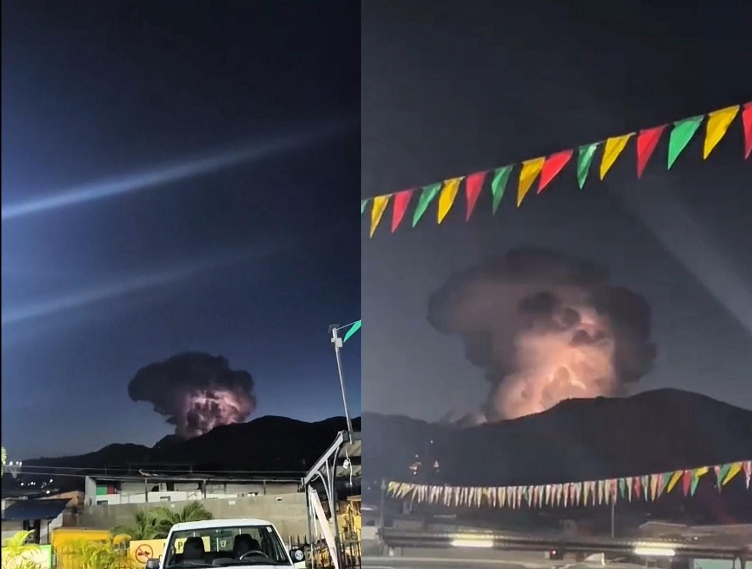 Alcaldía descarta erupción de los volcanes del Machín o del Tolima 1