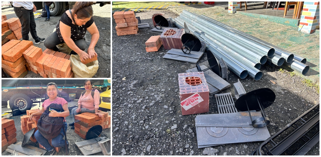 29 familias de zona rural de Ibagué reciben materiales para fabricar estufas ecoeficientes 4