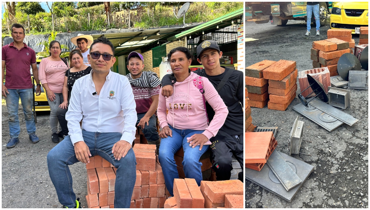 29 familias de zona rural de Ibagué reciben materiales para fabricar estufas ecoeficientes 3