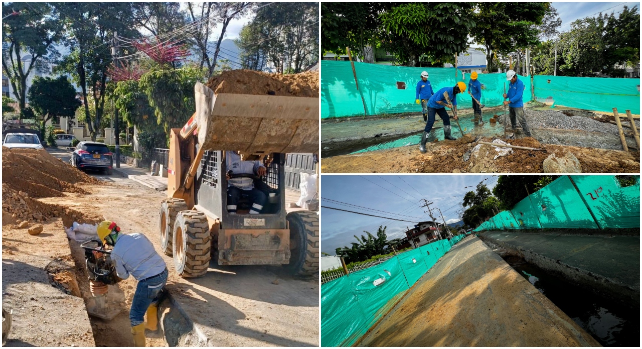 Avanza la instalación de nuevas tuberías y sistemas pluviales en Ibagué 3