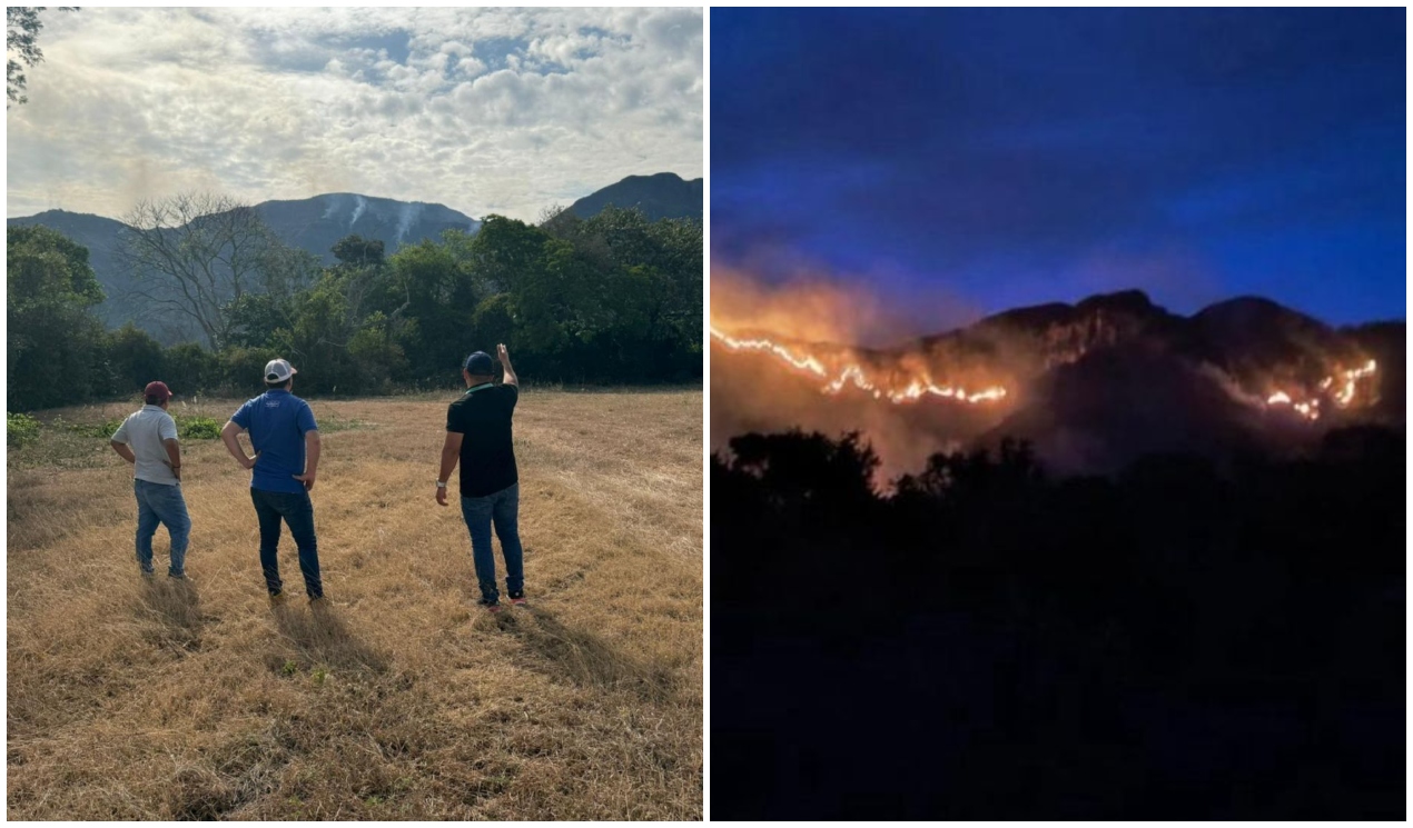 “Una quema que se salió de control”, dice alcalde sobre incendio en cerros de Coello 1