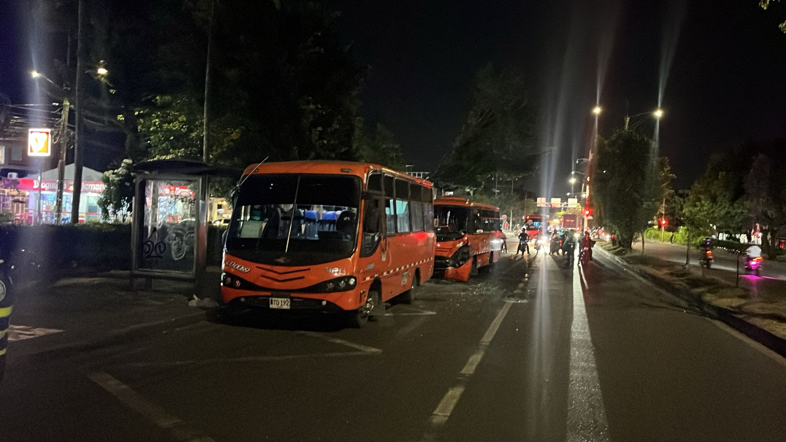 En Ibagué: Choque entre dos busetas de servicio público dejó 10 personas lesionadas 1