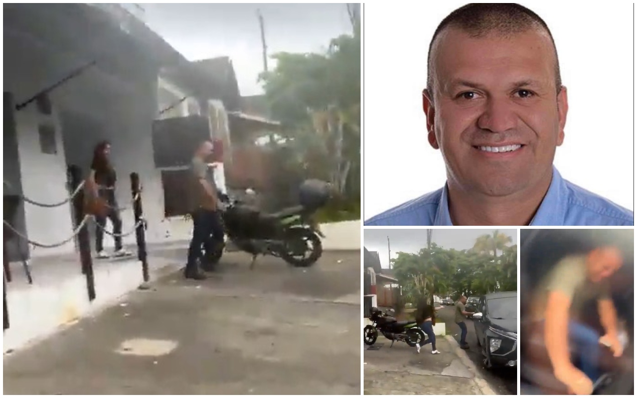 “¡A la casa no vuelve!”, le grita hija al alcalde de El Dorado, Meta, tras descubrirlo saliendo de motel 1