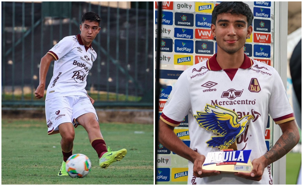 Ibaguereño Jeinner Fuentes, premiado como la figura en el partido Alianza vs. Tolima 1
