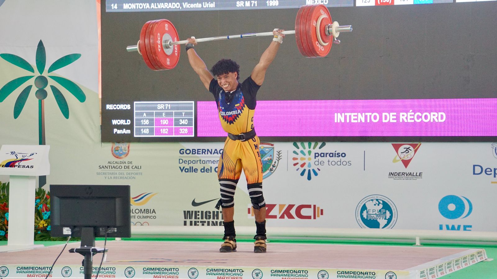 Oro para el Tolima y Colombia en el Panamericano de Levantamiento de pesas 3