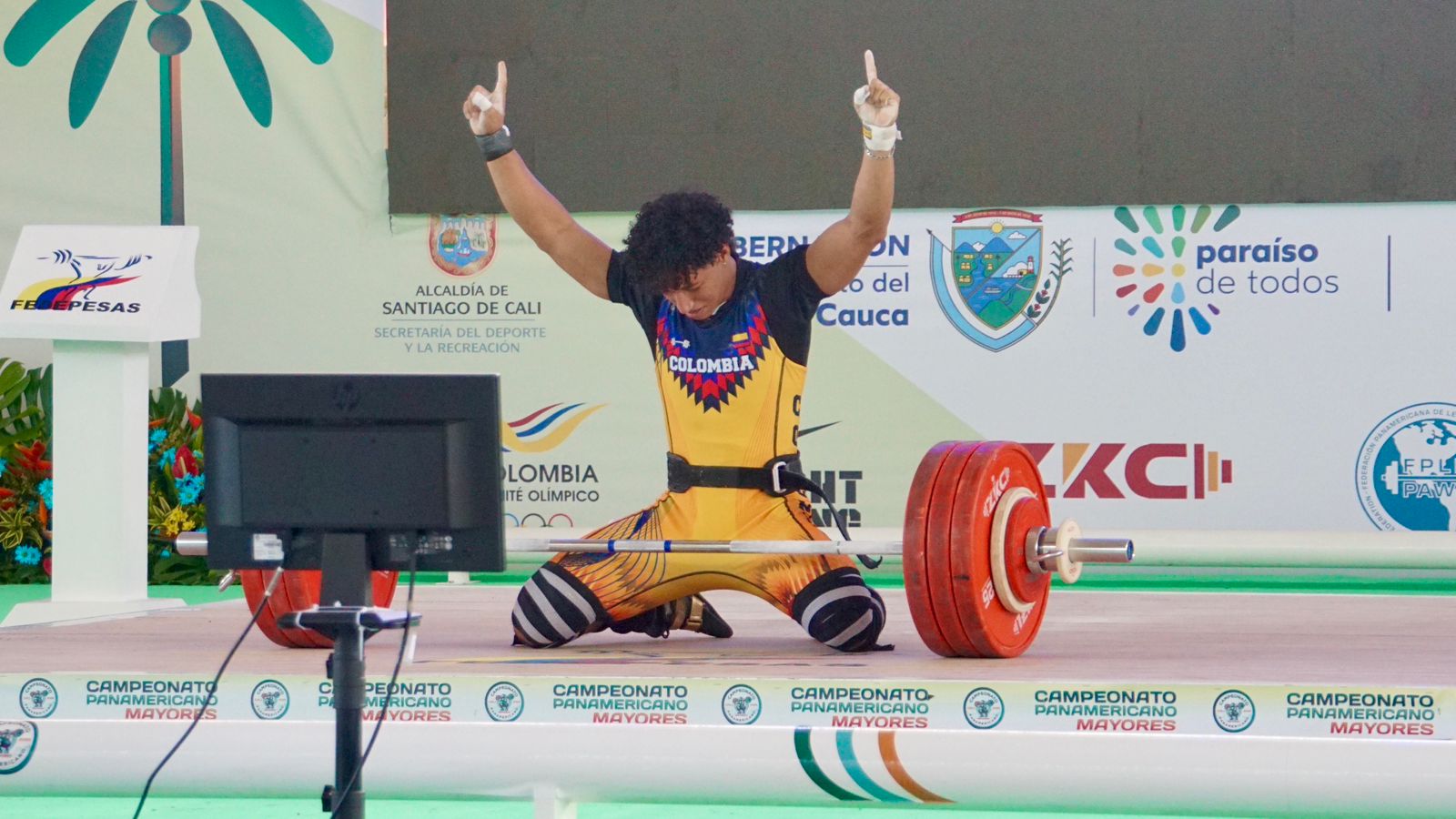 Oro para el Tolima y Colombia en el Panamericano de Levantamiento de pesas 1