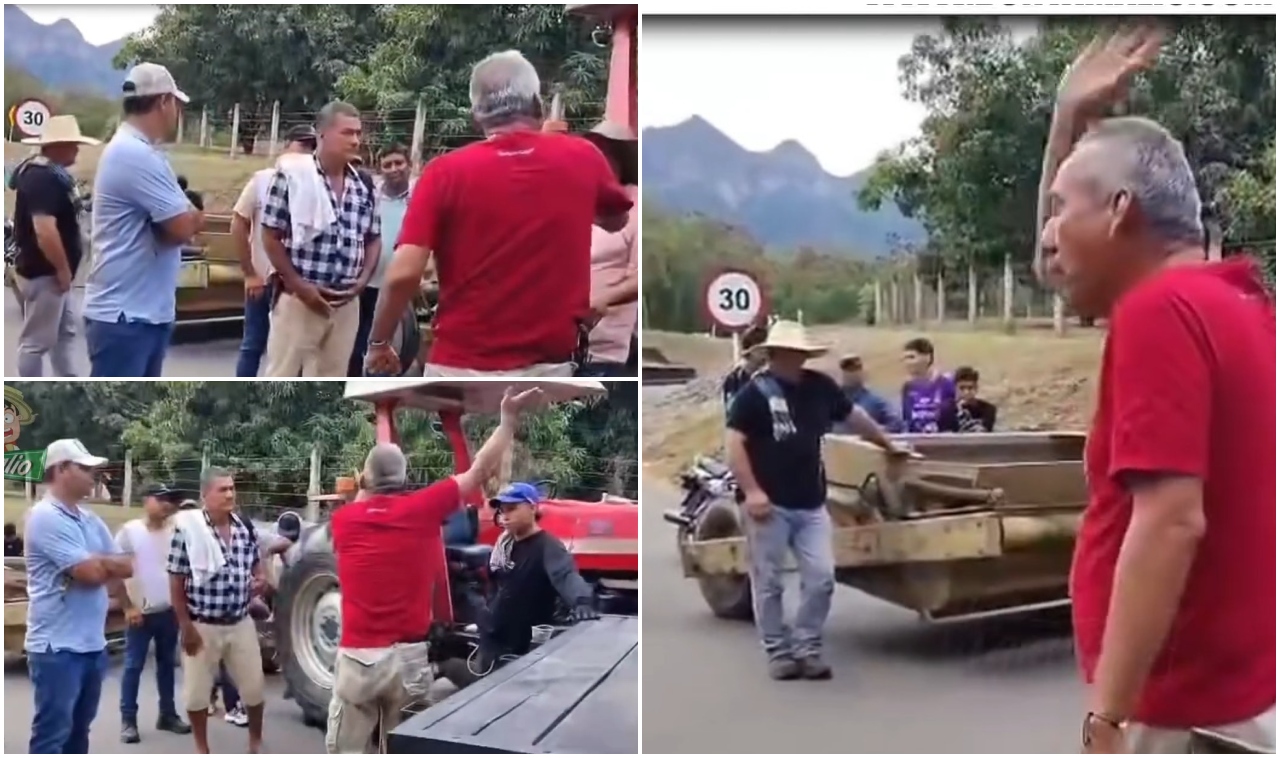 Tensión en Gualanday por paro arrocero: comunidad contraprotesta por bloqueo 1