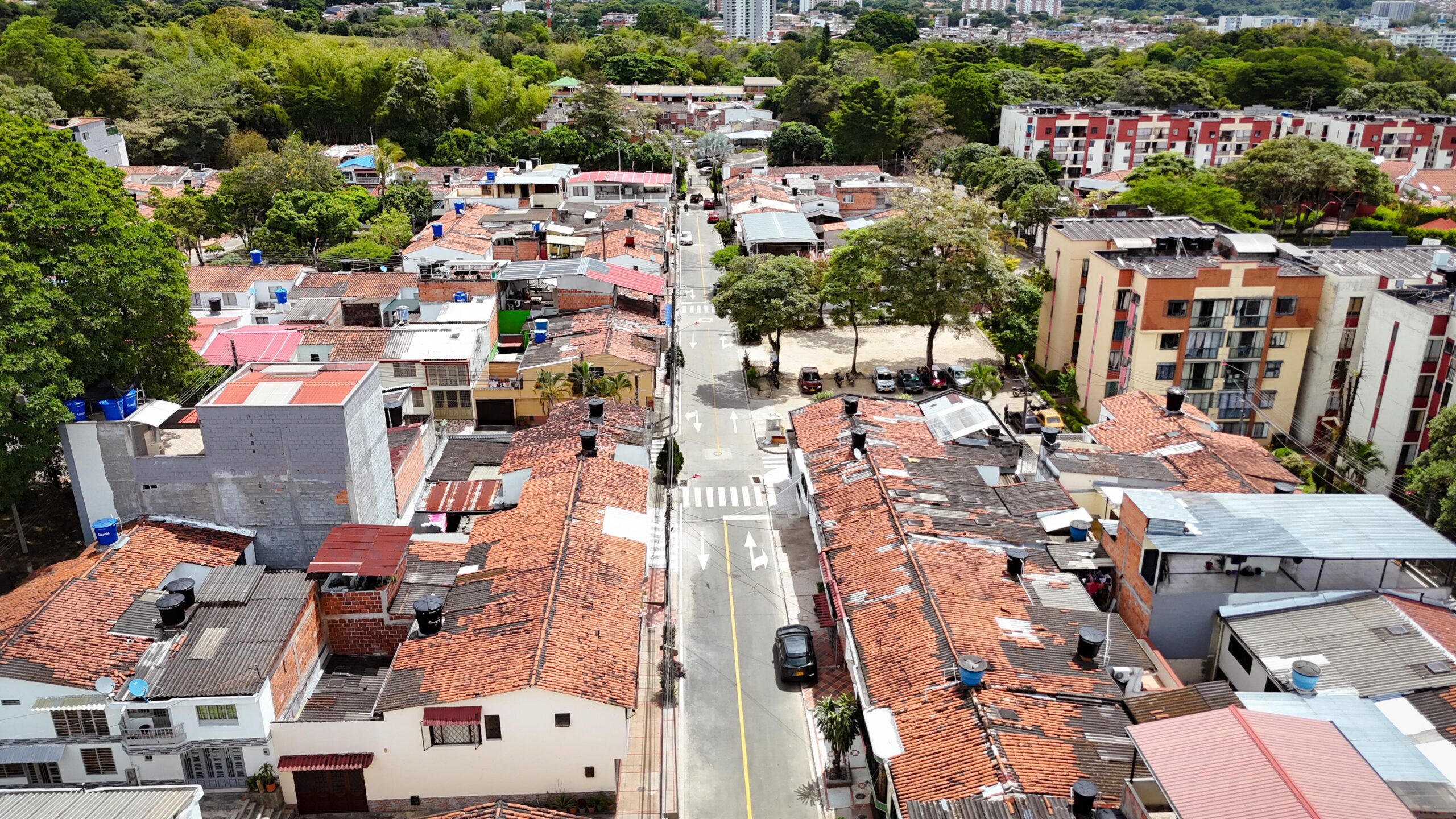 Villa Café tiene 8 cuadras renovadas con el Combo 3x1 del IBAL 1