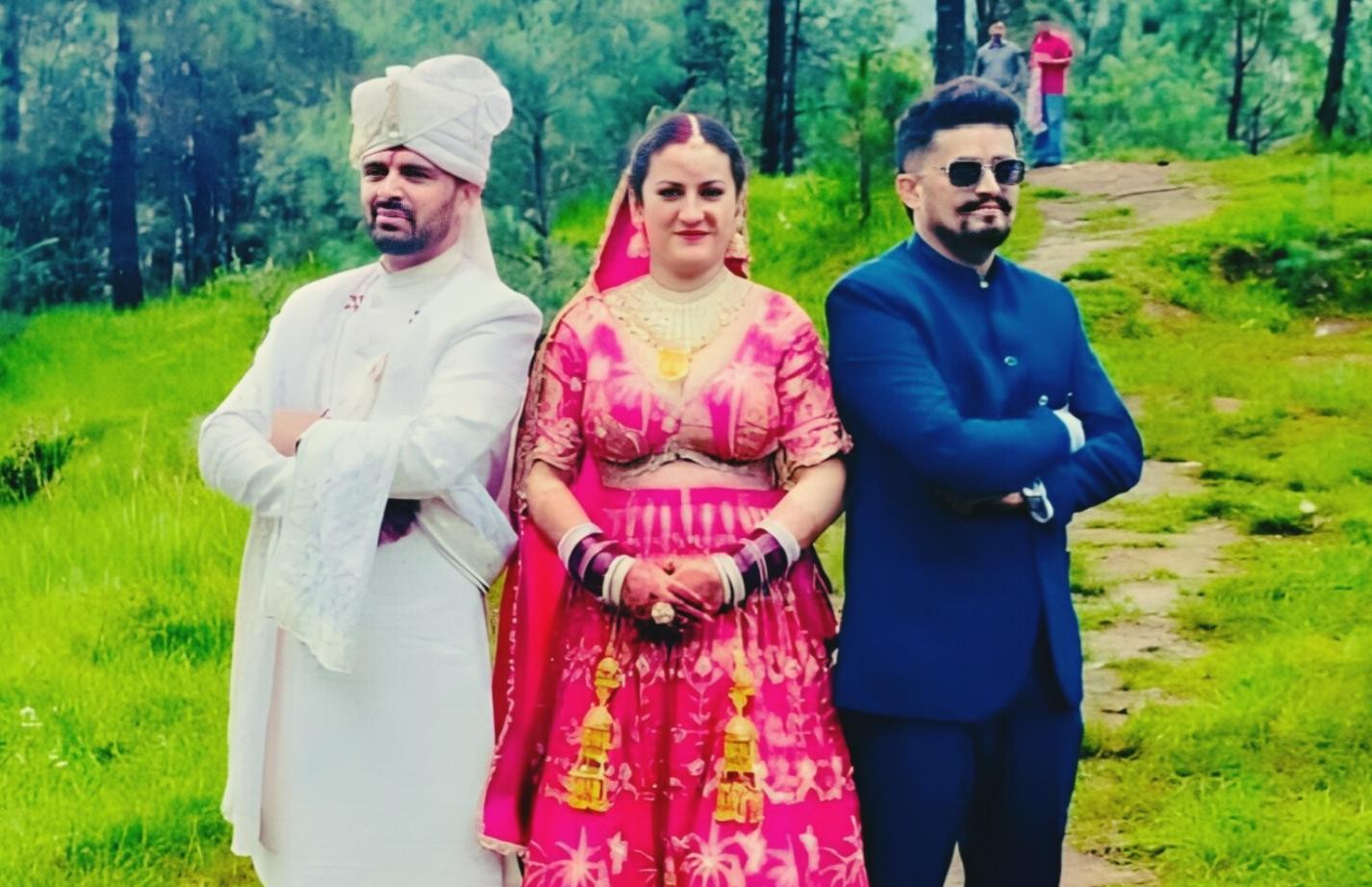 Dos hermanos se casan con la misma mujer en la India y reviven tradición ancestral 1