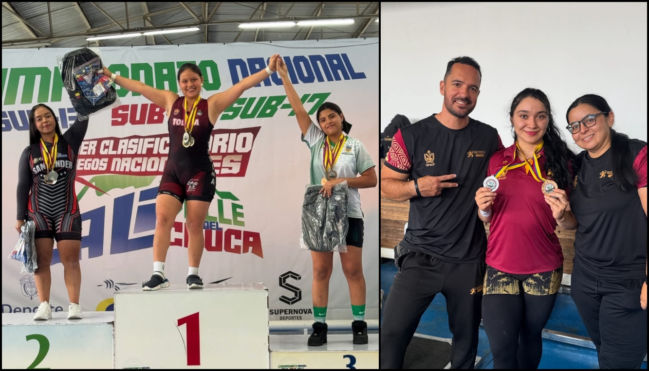 35 medallas logró el Tolima en Nacional de levantamiento de pesas en Cali 4