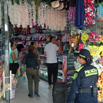 Espinal pone en orden el espacio público en lugares de mayor afluencia 2