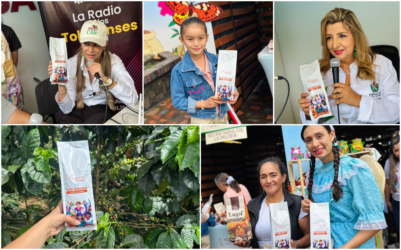 Mujeres productoras del Tolima lanzan su marca de café: Valientes 1