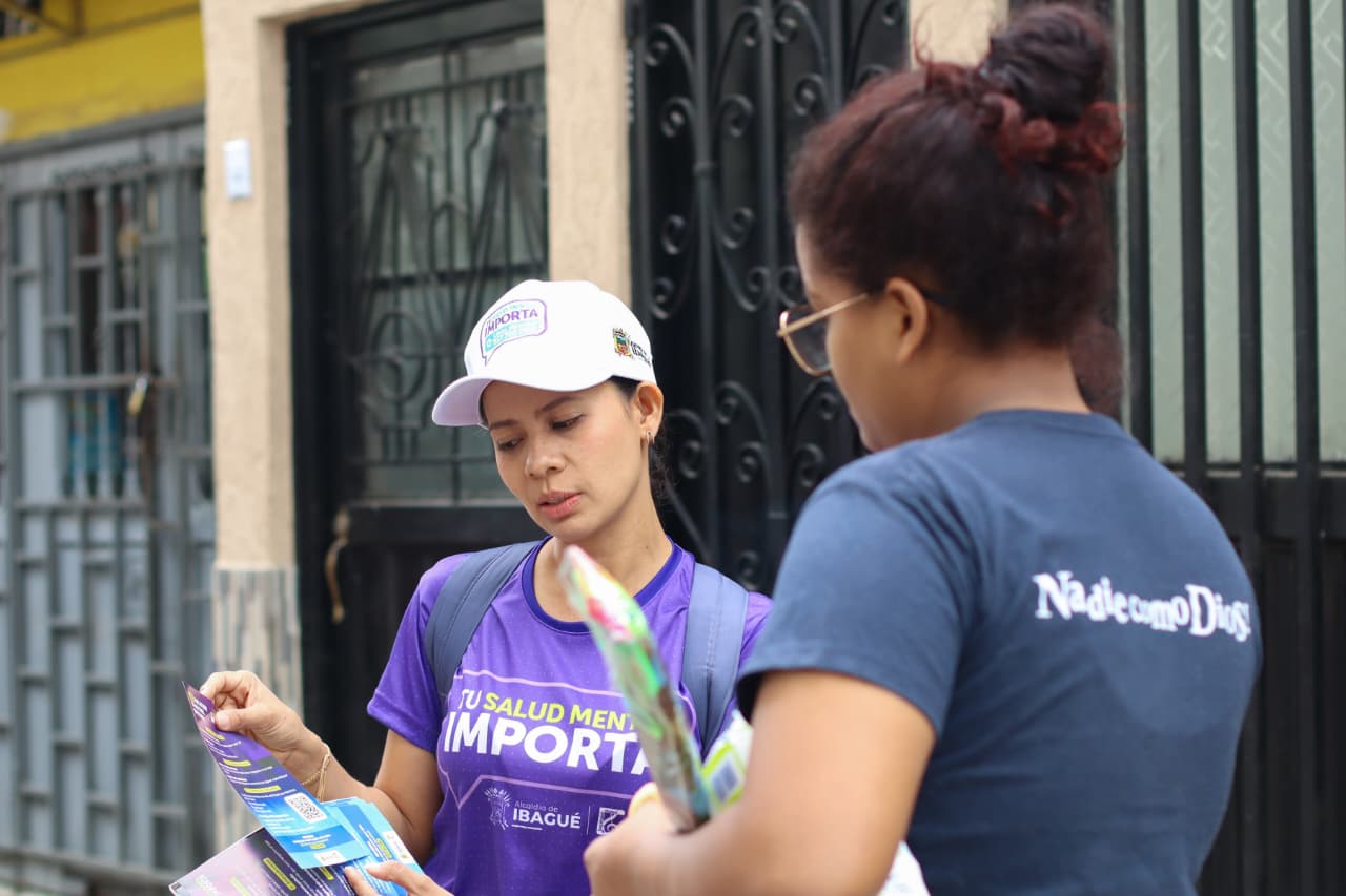 Escuadrón de Psicólogos llega los barrios de Ibagué para promover el bienestar emocional 1