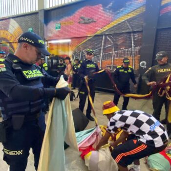 Policía de Ibagué refuerza seguridad para el partido Tolima vs. Fortaleza 3