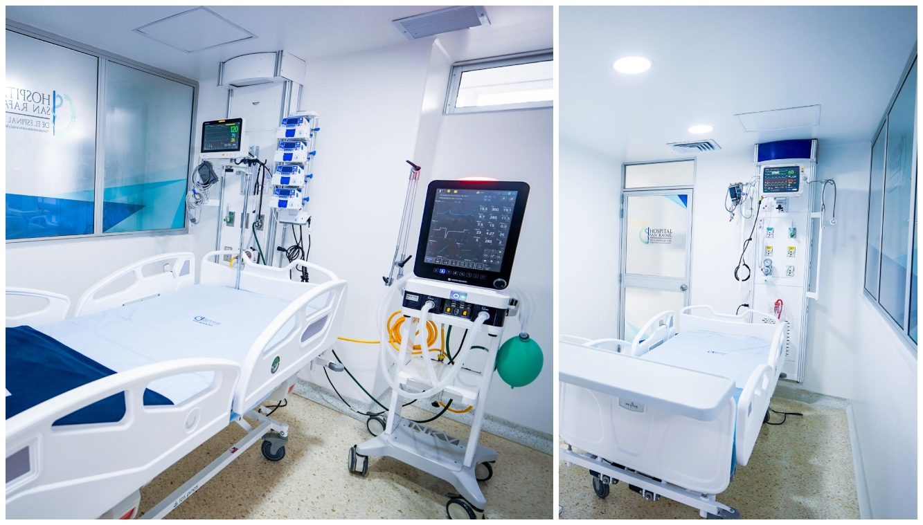 Hospital San Rafael de Espinal ya cuenta con moderna Sala de Cuidado Intensivo UCI 4