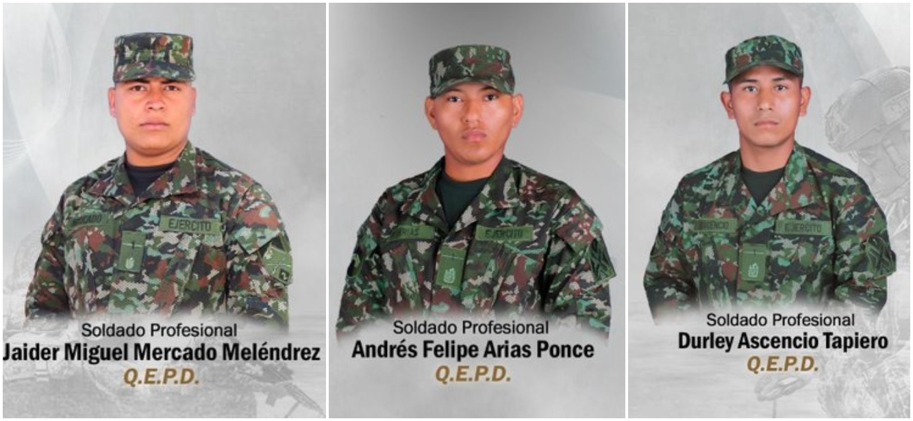 Tres soldados murieron en ataque del ELN en Chita, Boyacá 1